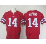 nike nfl jerseys buffalo bills #14 watkins red[Elite][watkins]