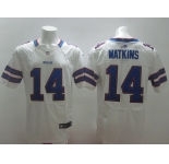 nike nfl jerseys buffalo bills #14 watkins white[Elite]
