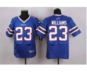 nike nfl jerseys buffalo bills #23 williams blue[Elite]