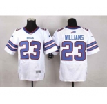 nike nfl jerseys buffalo bills #23 williams white[Elite]