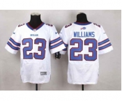 nike nfl jerseys buffalo bills #23 williams white[Elite]