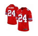 nike nfl jerseys buffalo bills #24 gilmore red[Elite]
