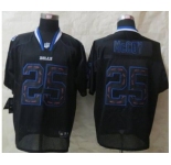 nike nfl jerseys buffalo bills #25 mccoy black[Elite united sideline]