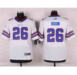 nike nfl jerseys buffalo bills #26 dixon white[Elite]