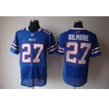 nike nfl jerseys buffalo bills #27 gilmore blue[elite]