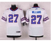 nike nfl jerseys buffalo bills #27 williams white[new Elite][williams]