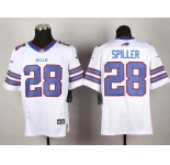 nike nfl jerseys buffalo bills #28 spiller white[new Elite]