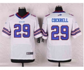 nike nfl jerseys buffalo bills #29 cockrell white[Elite]