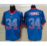nike nfl jerseys buffalo bills #34 thomas blue[Elite drift fashion]