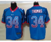 nike nfl jerseys buffalo bills #34 thomas blue[Elite drift fashion]