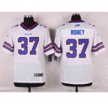 nike nfl jerseys buffalo bills #37 robey white[Elite]