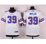 nike nfl jerseys buffalo bills #39 butler white[Elite]