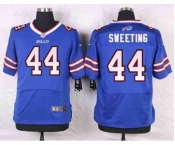 nike nfl jerseys buffalo bills #44 sweeting blue[Elite]