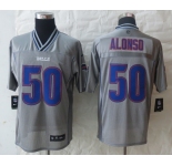 nike nfl jerseys buffalo bills #50 alonso grey[Elite vapor]