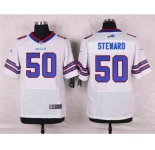 nike nfl jerseys buffalo bills #50 steward white[Elite][steward]
