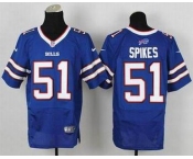 nike nfl jerseys buffalo bills #51 spikes blue[Elite][spikes]