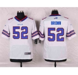 nike nfl jerseys buffalo bills #52 brown white[Elite][brown]