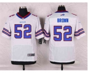 nike nfl jerseys buffalo bills #52 brown white[Elite][brown]