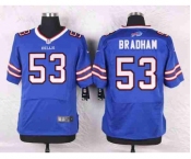 nike nfl jerseys buffalo bills #53 bradham blue[Elite]