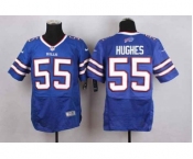 nike nfl jerseys buffalo bills #55 hughes blue[Elite][hughes]