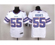 nike nfl jerseys buffalo bills #55 hughes white[Elite][hughes]