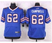 nike nfl jerseys buffalo bills #62 campbell blue[Elite]