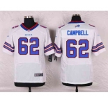nike nfl jerseys buffalo bills #62 campbell white[Elite]