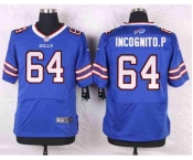 nike nfl jerseys buffalo bills #64 incognito.p blue[Elite]