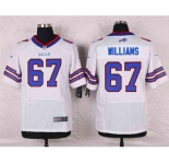 nike nfl jerseys buffalo bills #67 williams white[Elite]