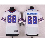 nike nfl jerseys buffalo bills #68 richardson white[Elite]