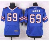 nike nfl jerseys buffalo bills #69 larsen blue[Elite]