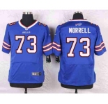 nike nfl jerseys buffalo bills #73 morrell blue[Elite]
