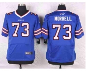 nike nfl jerseys buffalo bills #73 morrell blue[Elite]