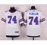nike nfl jerseys buffalo bills #74 fluellen white[Elite][fluellen]