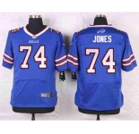 nike nfl jerseys buffalo bills #74 jones blue[Elite][jones]