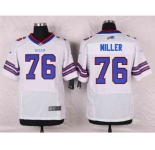 nike nfl jerseys buffalo bills #76 miller white[Elite]