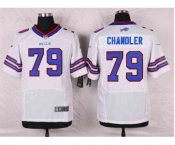nike nfl jerseys buffalo bills #79 chandler white[Elite]