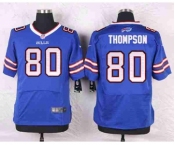 nike nfl jerseys buffalo bills #80 thompson blue[Elite]