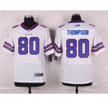 nike nfl jerseys buffalo bills #80 thompson white[Elite]