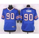 nike nfl jerseys buffalo bills #90 towns blue[Elite]