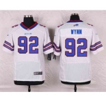 nike nfl jerseys buffalo bills #92 wynn white[Elite]