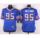 nike nfl jerseys buffalo bills #95 williams blue[Elite][williams]