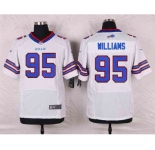 nike nfl jerseys buffalo bills #95 williams white[Elite][williams]
