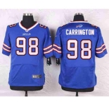 nike nfl jerseys buffalo bills #98 carrington blue[Elite]