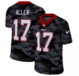 Men New Nike Buffalo Bills #17 Allen 2020 Nike Camo Salute to Service Limited Jersey