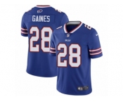 Men Nike Buffalo Bills #28 E.J. Gaines Royal Blue Team Color Vapor Untouchable Limited Player NFL Jersey