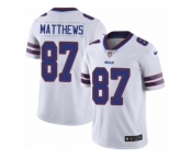 Men Nike Buffalo Bills #87 Jordan Matthews White Vapor Untouchable Limited Player NFL Jersey