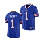 Men's Buffalo Bills #1 Emmanuel Sanders Blue Vapor Untouchable Limited Stitched Football Jersey
