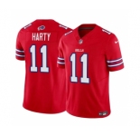 Men's Buffalo Bills #11 Deonte Harty Red 2023 F.U.S.E. Vapor Untouchable Limited Football Stitched Jersey