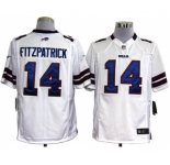 Men's Buffalo Bills #14 Ryan Fitzpatrick White Vapor Untouchable Limited Stitched Jersey